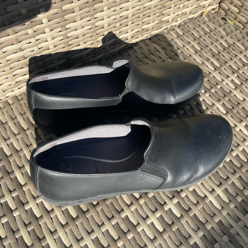 Dansko Black Slip-On Women's Shoes